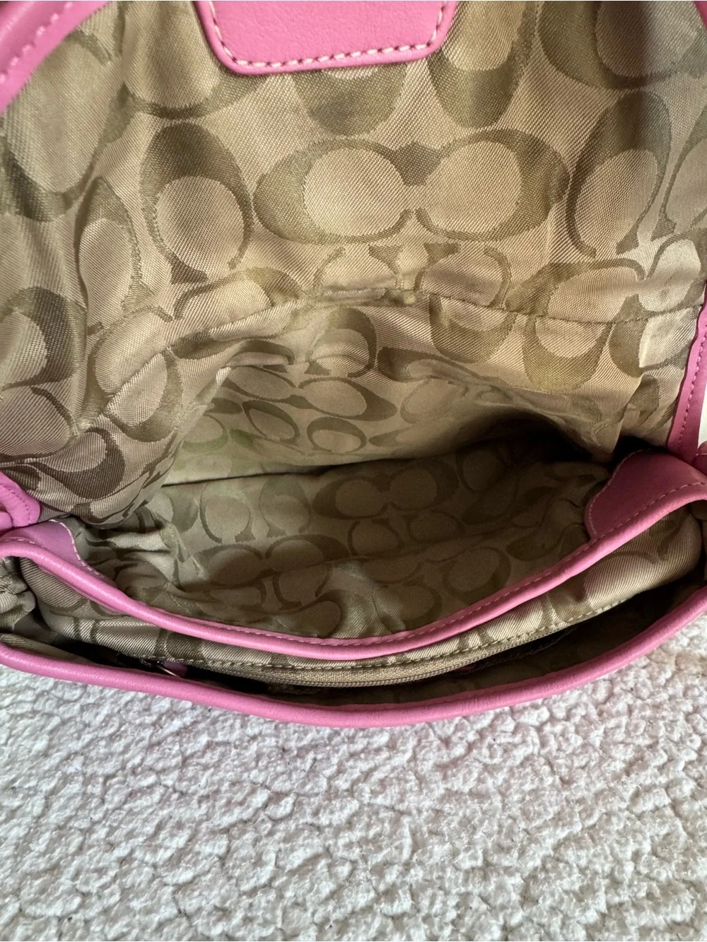 Coach Y2K Pink Small Soho Flap Shoulder Bag 9247